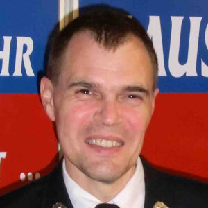 Martin Müller, Sicherheitsbeauftrager der Freiwilligen Feuerwehr Hausen